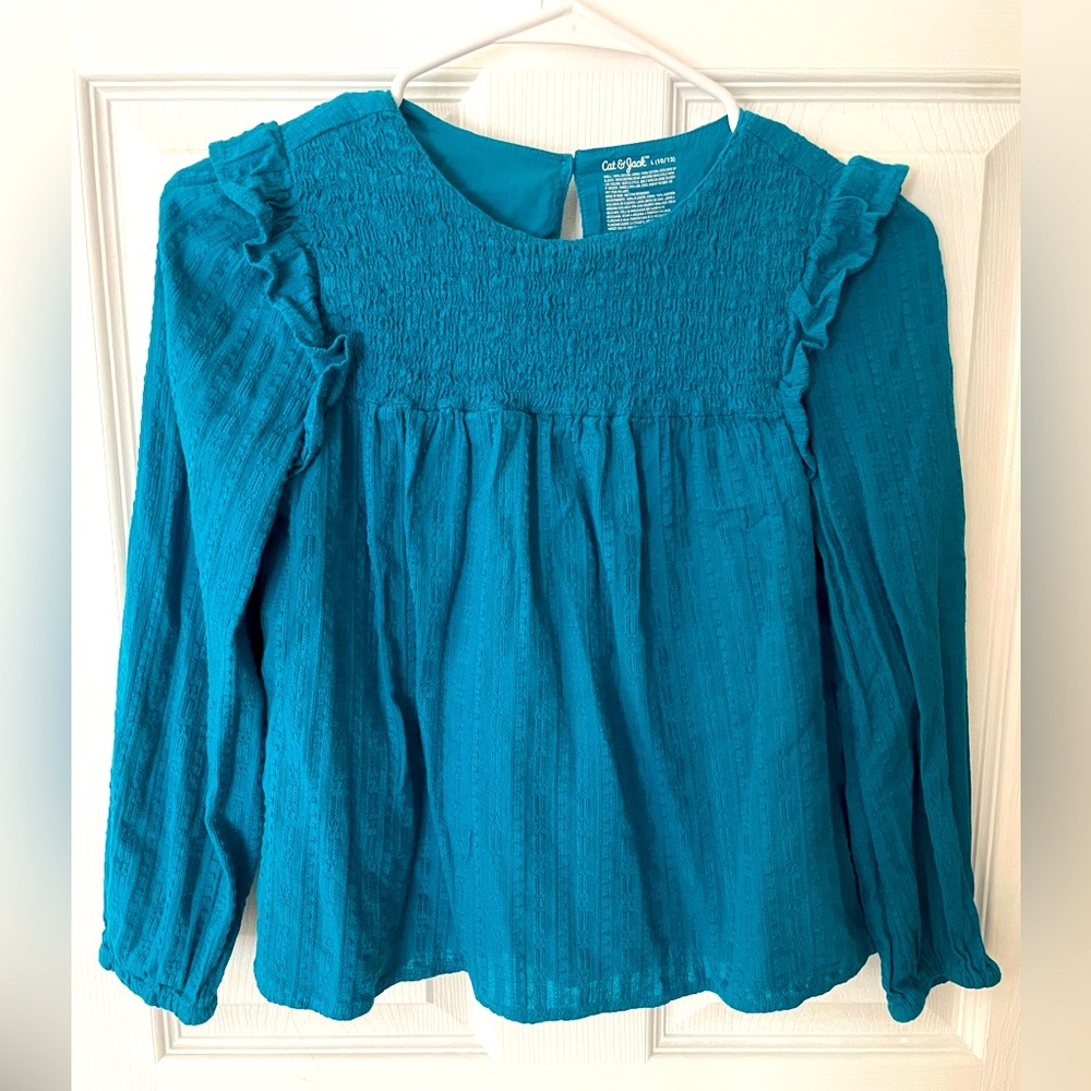Girl size 10/12 Cat and Jack blouse